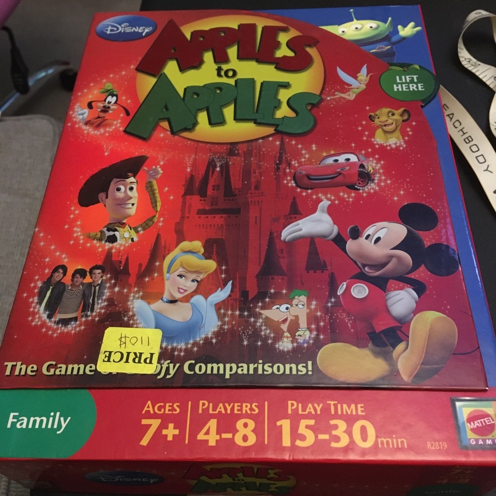 Apples to Apples Disney